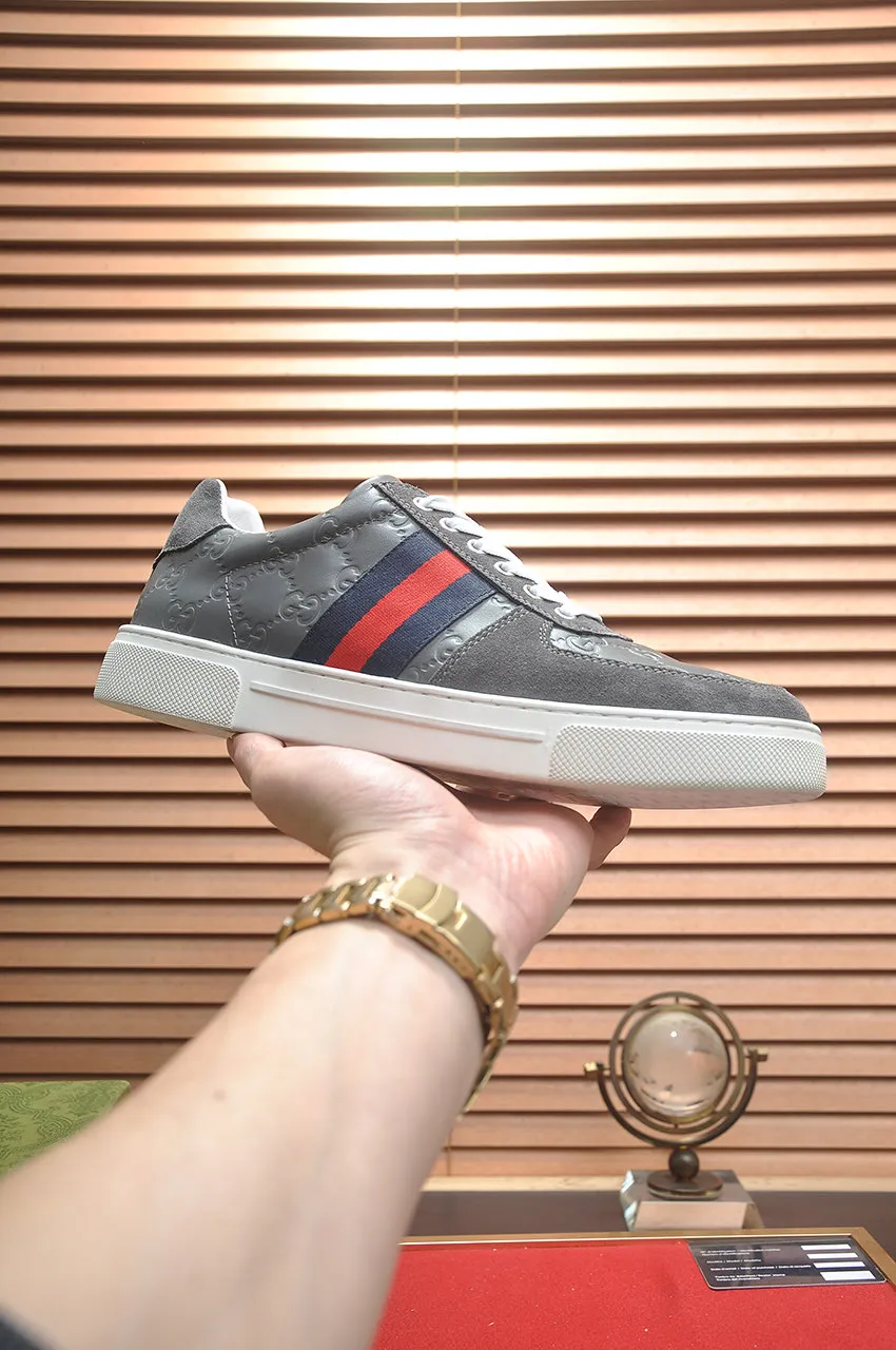 Men's men's shoes💰440💶[GUCCI] official website 1:1 men's sports shoes are now on the market. They are made of original fabric + water-dyed sheepskin lining, plus the official website original 1:1 comfortable outsole. Fashionable and versatile, super comfortable and breathable. Standard shoe size 38/45 (custom-made size 45 is non-refundable)